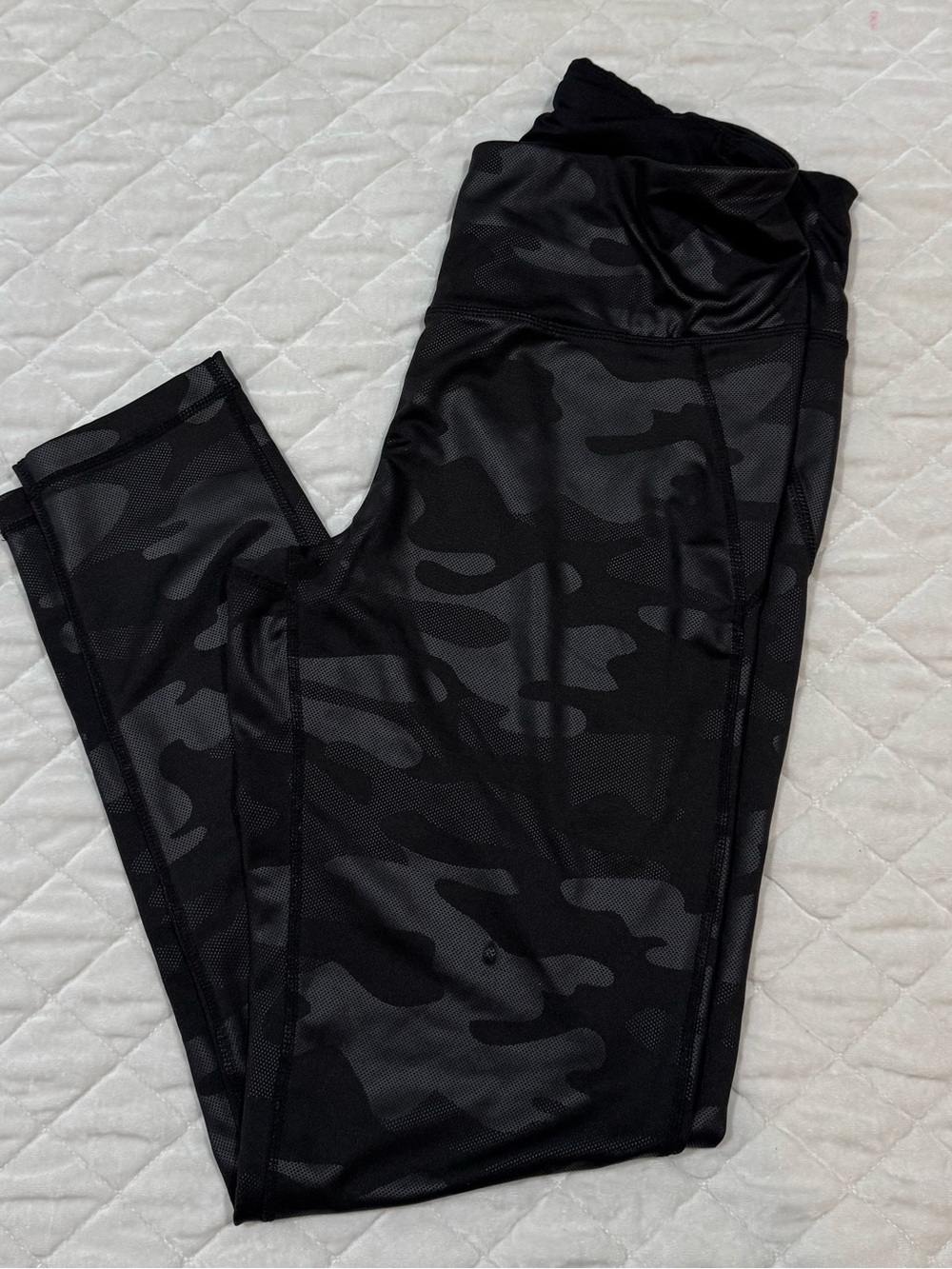 Black Camouflage Leggings
